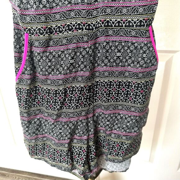 Mink Pink black and pink halter short romper - Picture 5 of 13